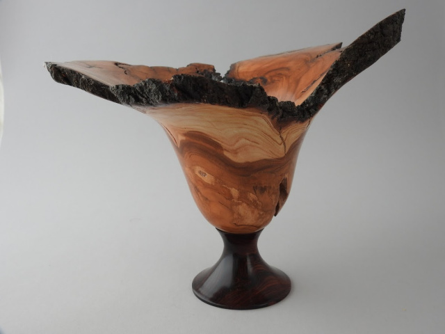 Cherry Burl Vase